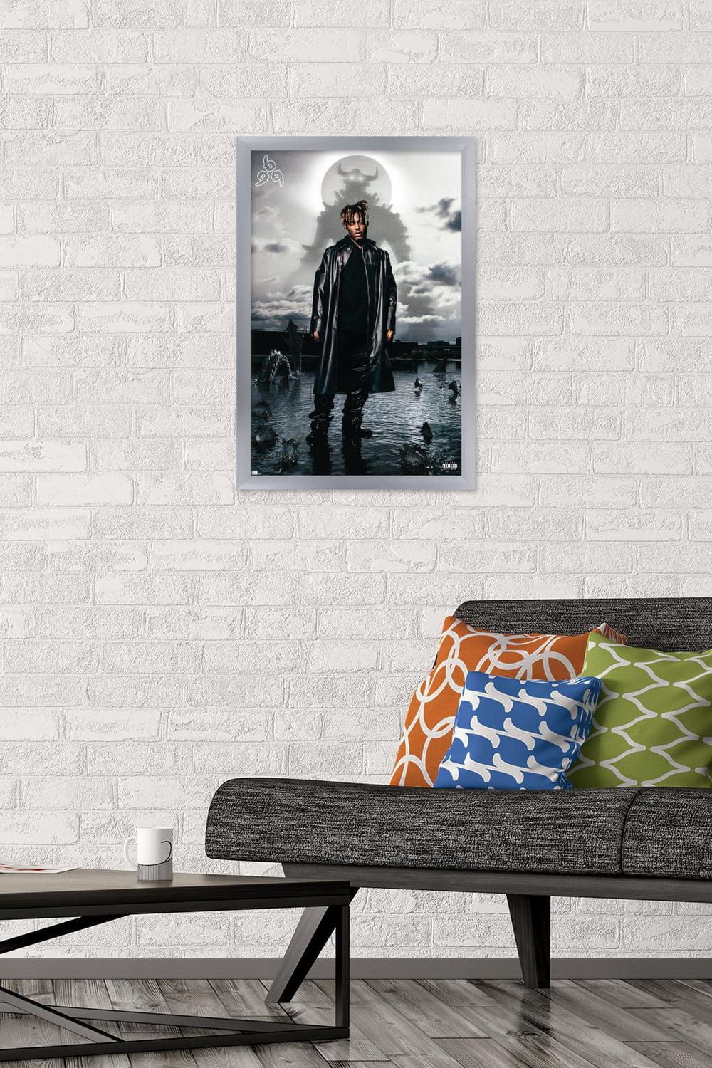 Juice WRLD - Fighting Demons Album Cover Wall Poster, 22.375" x 34"