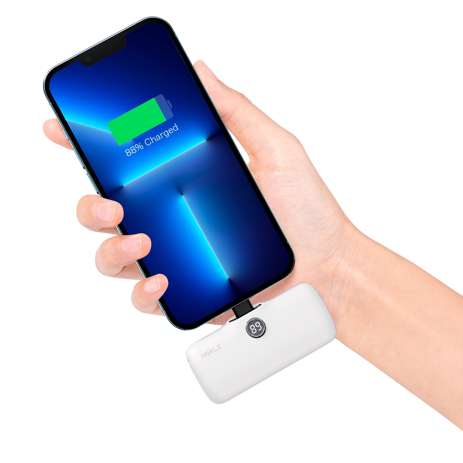 IWALK Portable Charger 4800mAh Power Bank Fast Charging Compatible 