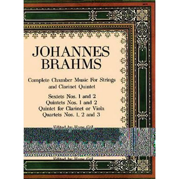 Pre-Owned Complete Chamber Music for Strings and Clarinet Quintet (Paperback) 0486219143 9780486219141