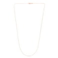 thumbnail image 2 of 14K 18in Rose Gold Polished Classic Box Chain with Lobster Clasp, 2 of 4