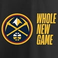 thumbnail image 4 of Men's Black Denver Nuggets Whole New Game Team T-Shirt, 4 of 4