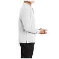 thumbnail image 3 of Mafoose Youth Long Sleeve Silk Touch Polo White L, 3 of 4