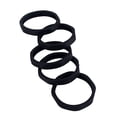 thumbnail image 3 of MasteelfCA 5 Pcs Support de Microphone Anti-Chute et Antidérapant Support de Manchon Microphone à Rouleau Microphone Portatif Anneaux de Protection Anti-Roulement (Noir), 3 of 7