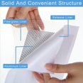 thumbnail image 4 of Drywall Repair Kit 48 Piece Drywall Patches Aluminum Drywall Patch Repair Kit Mesh Drywall Patch Kit (2/4/6/8 Inch), 4 of 7