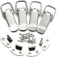 thumbnail image 5 of Stainless Steel Tension Clasp With Screws Lever Clasp, Spring Toggle Latch Hasp, Catch Clamp Clip, Box Closure, Cap Lock For Toolbox (4ps), 5 of 5