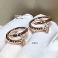 thumbnail image 2 of Cartier Pulsera Chapado En Oro De 18 Quilates Con Diamante Falso No Se Desvanece Fácilmente 8JWQ, 2 of 4