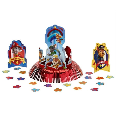 American Greetings Paw Patrol Table Decorations, 1 table decorating kit By Amscan