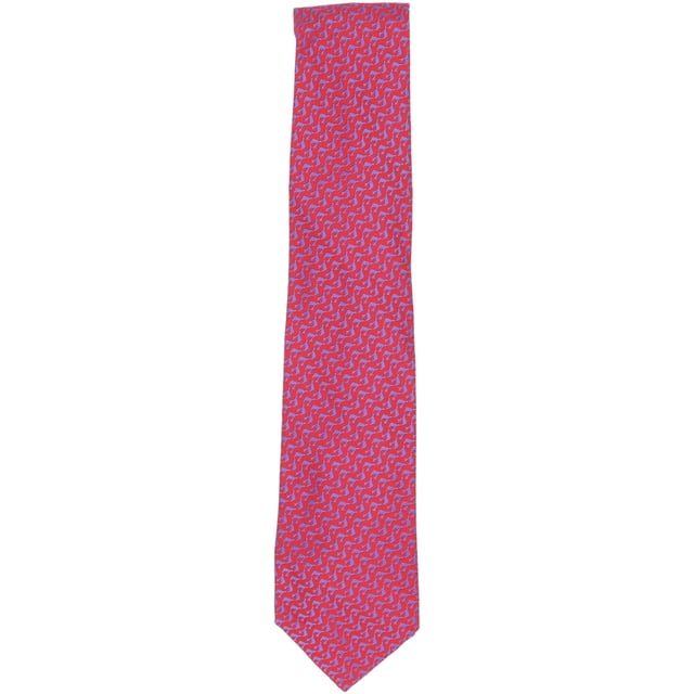 Charvet Men's Red / Purple Iridescent Y Shape Silk Necktie - One Size