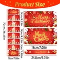thumbnail image 2 of Christmas Money Envelopes Set, Foldable Santa Cash Gift Card Holders, Holiday Red Gift Envelopes with Tassel for Christmas Party Cash Gifts, 2 of 7