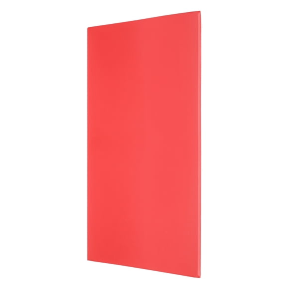 Unique Bargains 11.7 Pouces x 8.3 Pouces Feuilles de Caoutchouc A4, Rouge