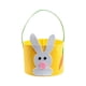 thumbnail image 2 of Bonita Cesta de Tela para Pascua con Forma de Cubo para Huevos de Caramelo, Decoración para Fiestas Infantiles., 2 of 3