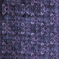 thumbnail image 1 of Ahgly Company Indoor Square Abstract Blue Modern Area Rugs, 6' Square, 1 of 4