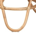thumbnail image 5 of bali & pari Jacinda Modern Bohemian Natural Brown Rattan End Table, 5 of 8