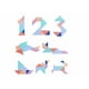 thumbnail image 2 of Rompecabezas Educativo De Madera Tetris Tangram 3 En 1 Xtellar multicolor, 2 of 4