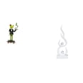 thumbnail image 1 of Escultura Creativa De Rana En Forma De Llama, Figura De Resina, Adorno Moderno De Animal Con Fuego, Adorno Abstracto De Mesa, Artesanía Decorativa Para Estante, Chimenea, Entrada, Regalo De, 1 of 8