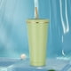 thumbnail image 2 of Copa de vacío Taza de agua para coche de 750ml hervidor deportivo de paja a prueba de fugas regalos de Navidad para hacer ejercicio al aire libre JShteea El nuevo, 2 of 8