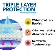 Proheal Small Youth Disposable Diaper Briefs (12 Count) Heavy Absorbency