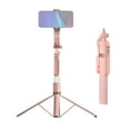 thumbnail image 1 of 70.8-Inch 3-in-1 Multifunctional Selfie Stick 360°Rotatable Stabilizer with Aluminum Alloy Telescoping Rod Gimbal with 1/4in Standard Screw Anti-shake Handle Phone Clip Tripod Base & Remote Control, 1 of 8