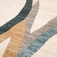 thumbnail image 5 of Lavish Home Opus Contemporary Curves Area Rug, 5'3" x 7'7", Cream, 5 of 7