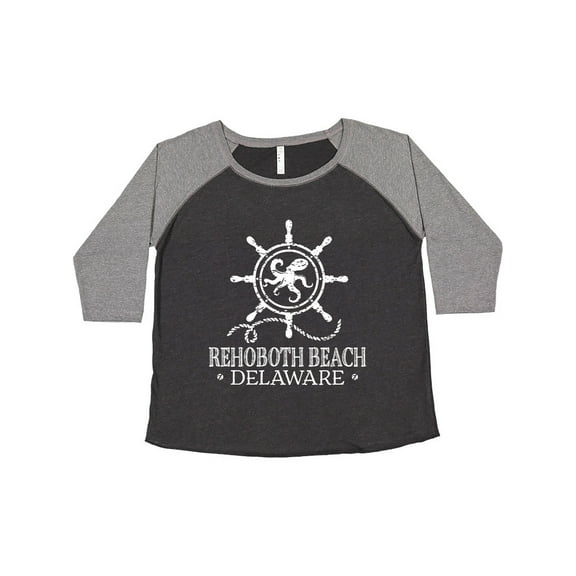 Inktastic Rehoboth Beach Delaware Nautical Women's Plus Size T-Shirt