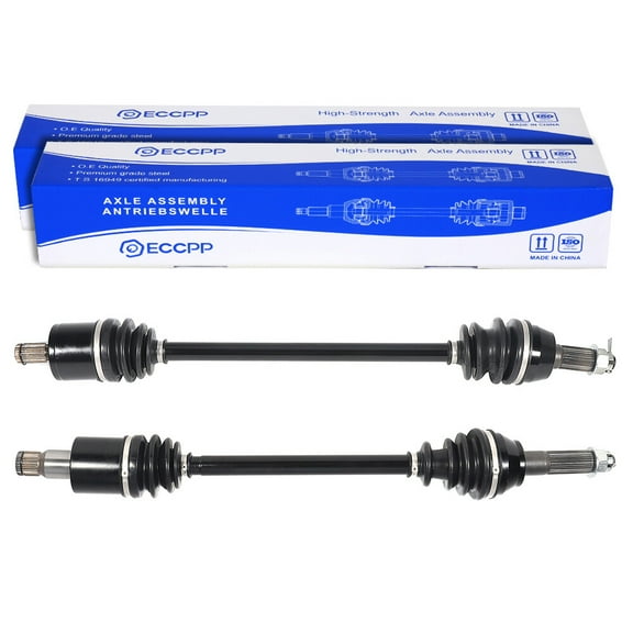 cciyu Front & Rear CV Axle Set 1332637 1332638 1332883 for Polaris 2009-2017