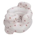 thumbnail image 1 of Siège gonflable pour bébé, support dorsal pour nourrisson, canapé assis, chaise pour tout-petit, siège de douche, motif ours M avec plateau, 1 of 4