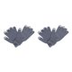 thumbnail image 3 of Guardurnaity 1 par de guantes de invierno para mujer, tejido artesanal, cubierta de mano, accesorio de ropa, cubiertas para los dedos, guante de gris claro 2piezas, 3 of 6