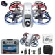 thumbnail image 2 of Pisexur - Drone electrónico para hombre con cámara ESC y luz fría, control remoto con pantalla de 4,3 pulgadas, juguetes, regalos para niños, con retención de altitud, modo sin cabeza, ajuste de velo, 2 of 9