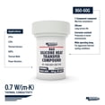 thumbnail image 3 of Compuesto de transferencia térmica MG Chemicals 860, frasco de 60 g, 3 of 6