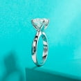 thumbnail image 5 of AnuClub 3.5ct Cushion Moissanite Engagement Ring, D Color 925 Sterling Silver, Eternity Wedding Promise Anniversary Band Rings for Women, 5 of 7