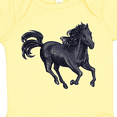thumbnail image 4 of Inktastic Beautiful Galloping Black Horse Boys or Girls Baby Bodysuit, 4 of 5
