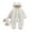 White, variant on Baby Girl Boy Snowsuit down Jacket Infant Hooded Romper Zipper Jumpsuit Newborn Boy Girl Winter Warm Clothes