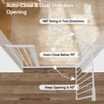 thumbnail image 6 of Baby Safety Gate, Caveen 36" Tall, 29.5-48.8" for Stairs and Doorway,Pressure Mount Baby Gate for Ages 6 to 36 Months, White, 6 of 6