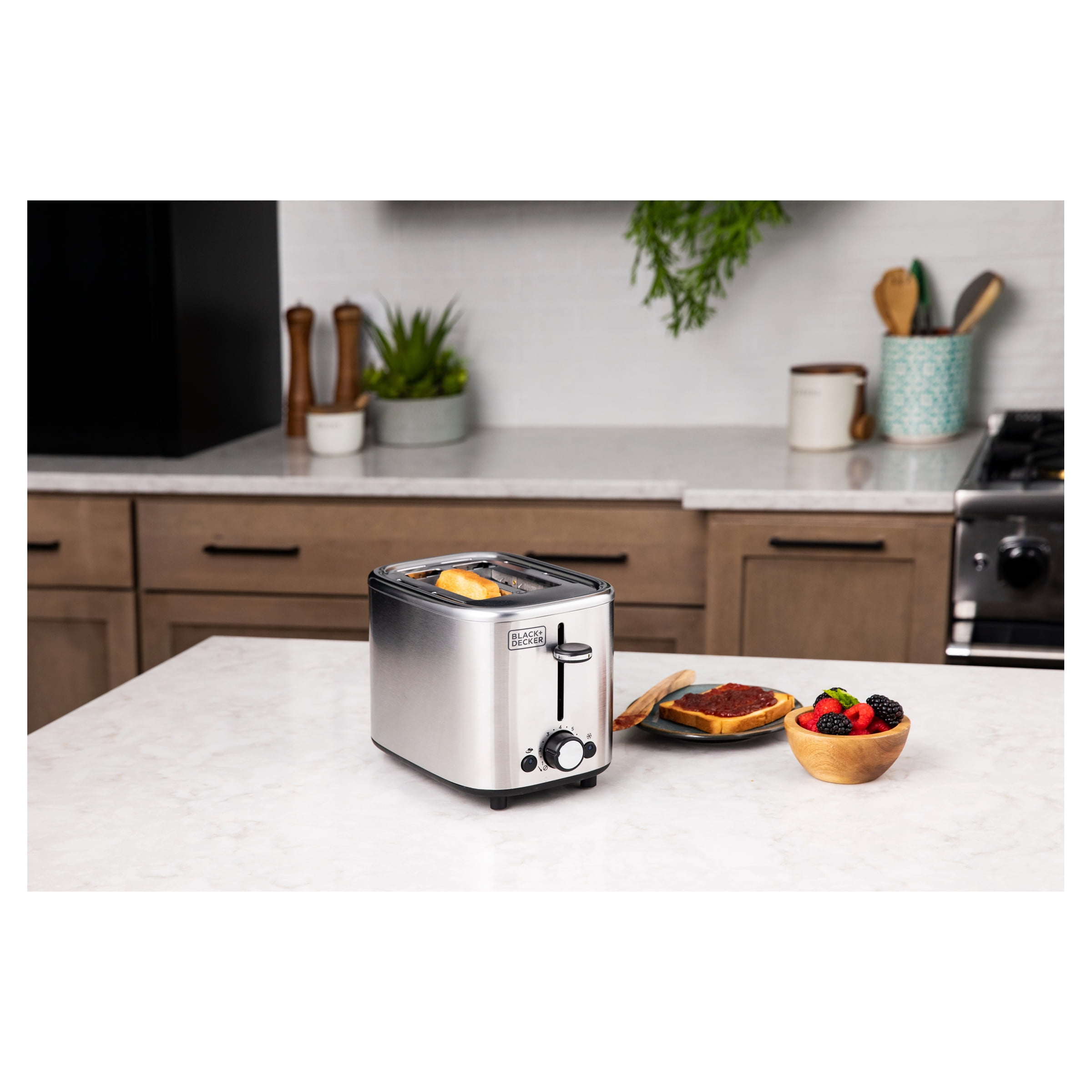 Black + Decker 2-Slice Toaster