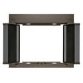 thumbnail image 4 of UniFlame "Roman" Bi-fold style Fireplace Doors with Smoke Tempered Glass, 4 of 9