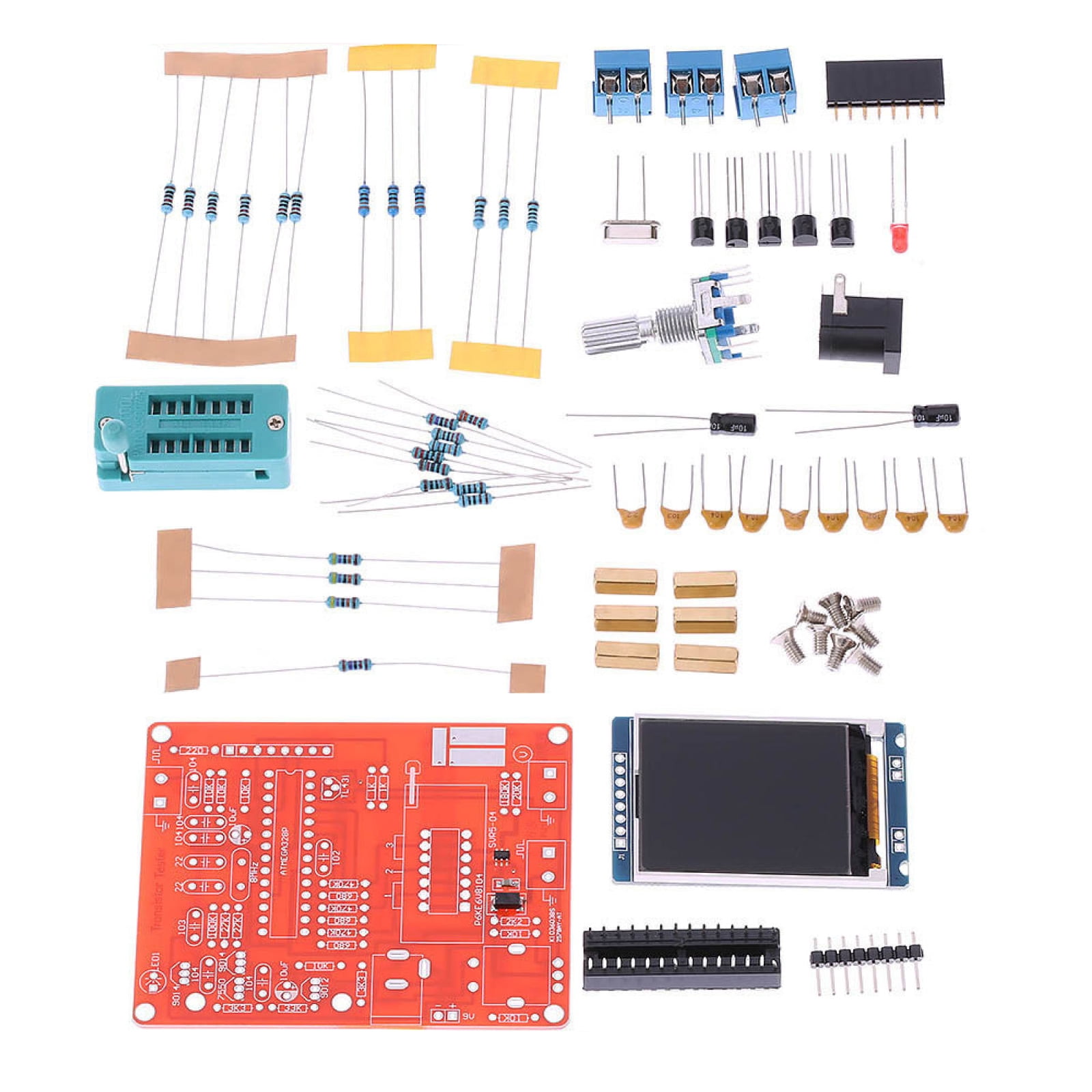 Digital LCD Multimeter DIY Kit Signal Generator Tools Electronic Measurement Testing Tools