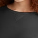 thumbnail image 4 of Sudadera Hanes EcoSmart para mujer, cuello redondo, color ébano, talla L, 4 of 4