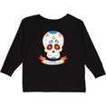 thumbnail image 3 of Inktastic Day Of The Dead Skull Boys or Girls Long Sleeve Toddler T-Shirt, 3 of 5