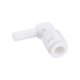 thumbnail image 3 of Uxcell Conectores de codo tipo L de 1/4" a 3/8" Conector rápido Blanco 2 Paquete, 3 of 5