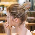 thumbnail image 4 of Raindrops 300Ud Stretchable Elastic Black Hair Nets Nylon Mesh for Invisible Hair Bun Cover, 4 of 6