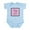 Sky Blue, variant on CafePress - I Love Papaw Infant Bodysuit - Baby Light Bodysuit, Size Newborn - 24 Months
