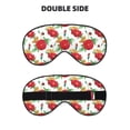 thumbnail image 2 of Goofa Rose Flowers Printed Sleep Eye Mask for Men Women, Zero Eye Pressure Sleeping Mask, Light Blocking Night Blindfold, Soft Eye Shade Cover, 2 of 7
