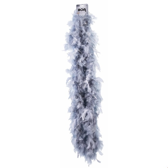 Silver Boa Halloween Costume Accessory