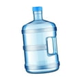 thumbnail image 1 of Contenedores de agua con tapa y asa, jarra de agua multifunción de gran capacidad, tanque de agua para acampar al aire libre, emergencia, barbacoa, 3L, 1 of 8