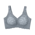 thumbnail image 3 of Aofany Bras for Women Wireless Full Figure Comfort Minimizer No Wire Plus Size Bra Full Coverage Wirefree Comfy Wide Strap Lifting Up Minimizering Comfortable Womens Bras, 30B/C-38B/C, 3 of 5