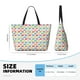 thumbnail image 4 of Fotbe Colorful Bus Bolsa de Viaje para Playa - Resistente al Agua, Bolsa Tote de Gran Capacidad y Ligera con 7 Bolsillos para Mujeres y Hombres, 4 of 7