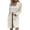 White-05, variant on HTNBO Womens Long Cardigan Coats Thin Stylish Cable Knit Maxi Sweater Open Front Coatigan Outerwear