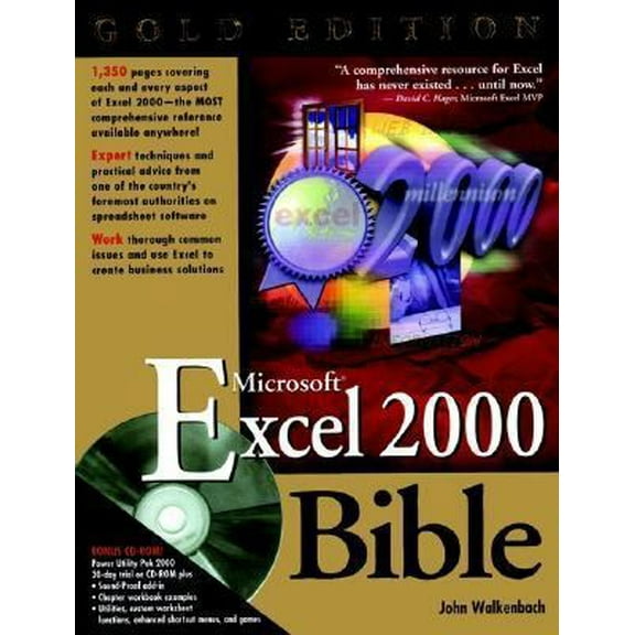 Pre-Owned Microsoft Excel 2000 Bible [With CDROM]