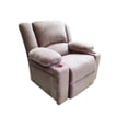 thumbnail image 2 of Sillón Reclinable Sheraton Tu Espacio Muebles Terciopelo Palo de Rosa, 2 of 4