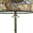 thumbnail image 3 of Royal Designs  Antique Brass Lamp with Vintage World Maps Lamp Shade 1 Light, 3 of 8